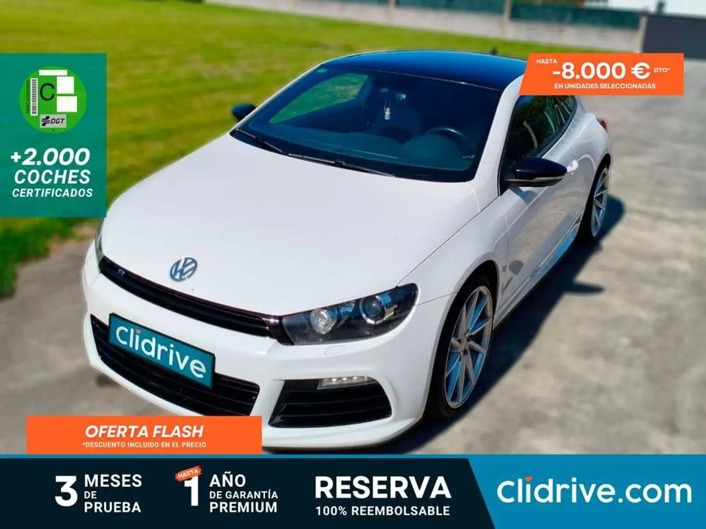Volkswagen Scirocco 2.0 TSI 265cv DSG R Blanco - 1