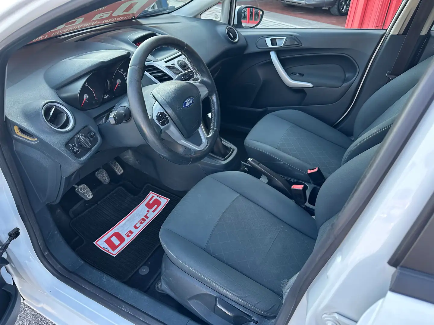 Ford Fiesta 5p 1.4 tdci + c/esp E5, AUTOCARRO 4 POSTI! Bianco - 2
