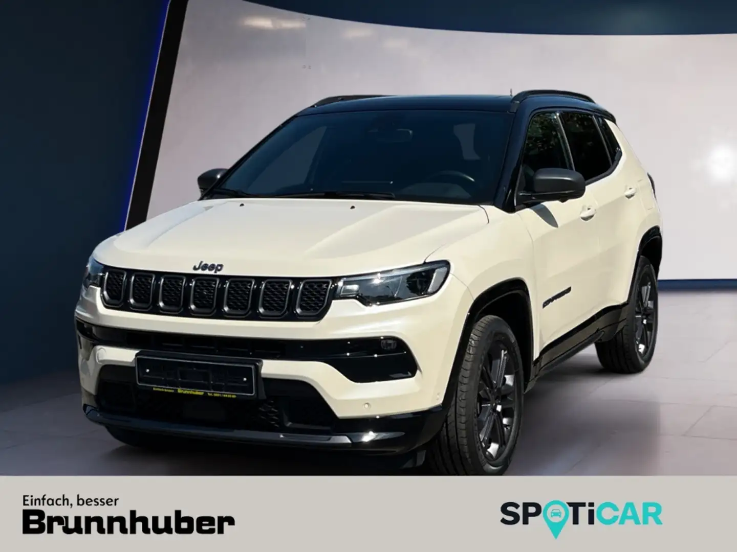 Jeep Compass 80th Anniversary 4WD 1.3 EU6d PHEV MY21 80th, Benz Blanc - 1