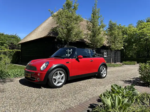 MINI Cooper Cabrio Mini 1.6 16V Chili Zeer Mooi en Origineel 52.329 K