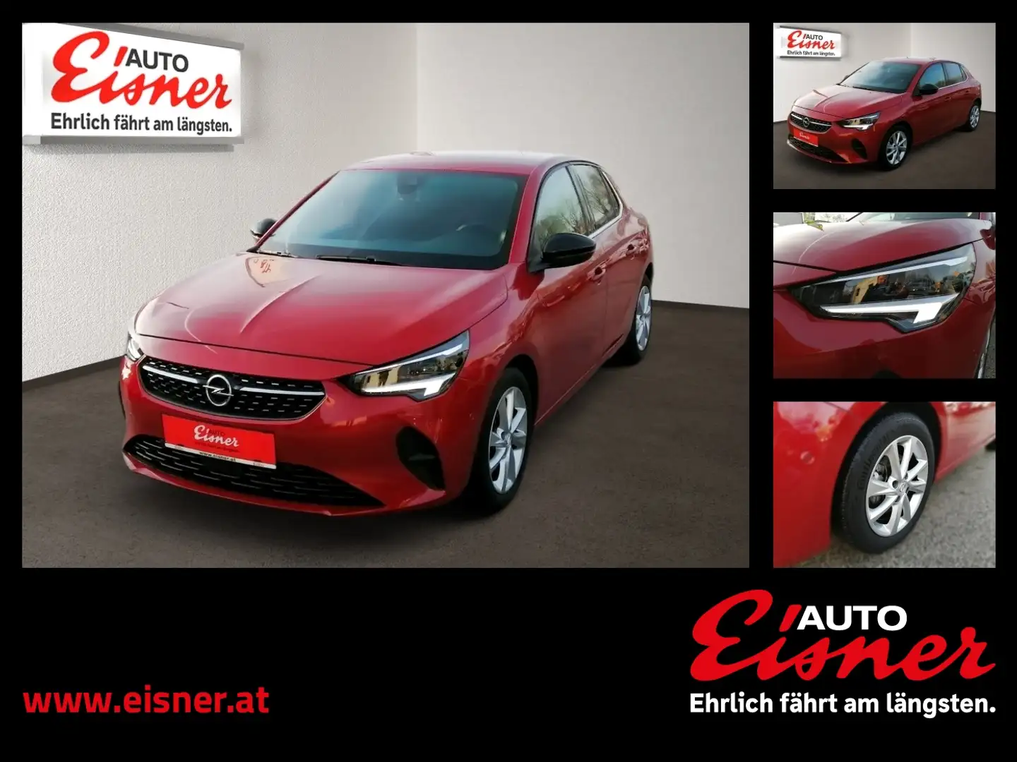 Opel Corsa 1.2 TURBO ELEGANCE Rot - 1