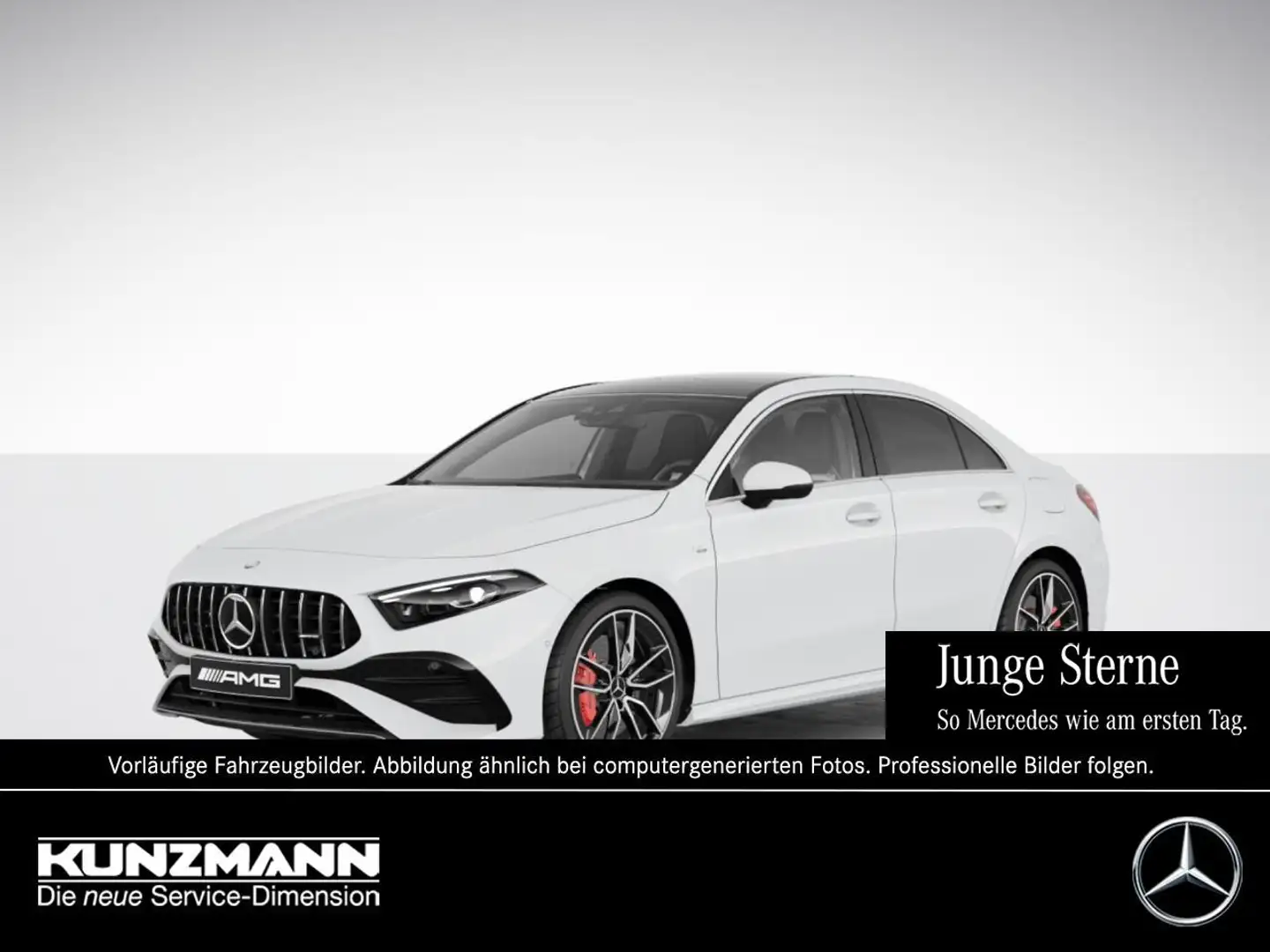 Mercedes-Benz A 35 AMG 4M Limousine AMG Standhzg Panorama 360° Weiß - 1