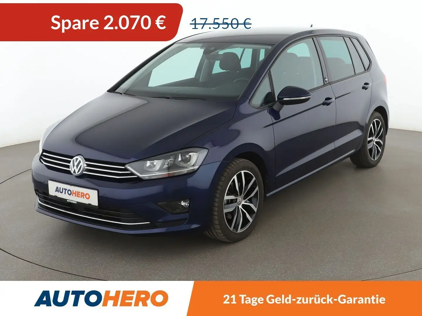 Volkswagen Golf Sportsvan 1.4 TSI Sound BlueMotion*ACC*DYN*PDC*SHZ* Bleu - 1