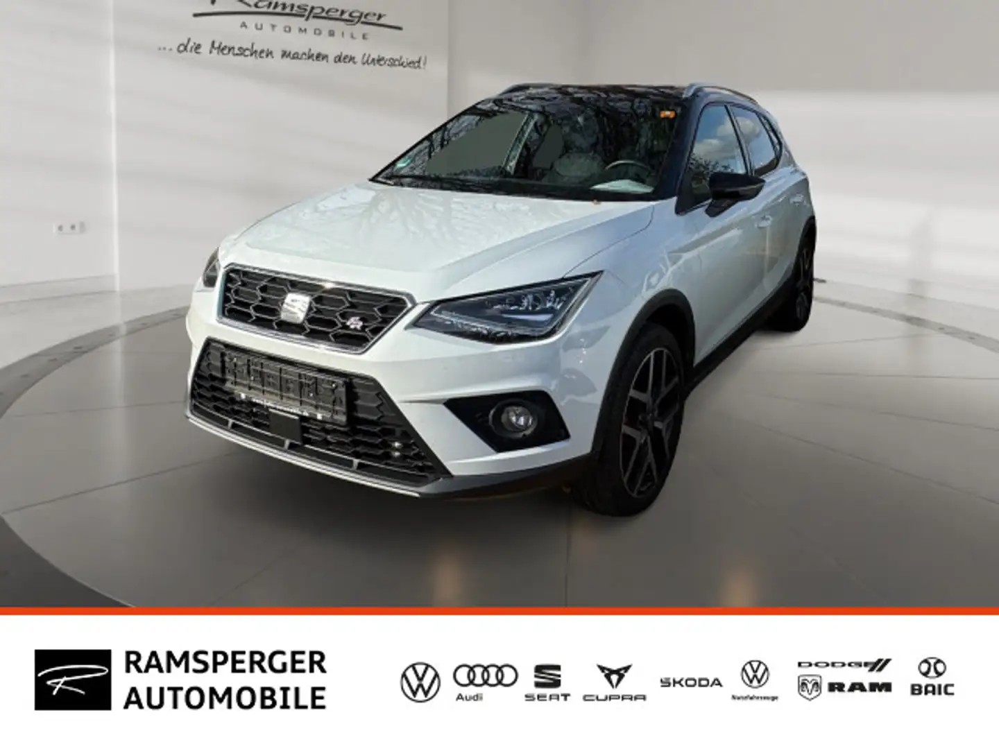 SEAT Arona FR 1.5 TSI LED/ACC/DAB/Kamera/uvm. Weiß - 1