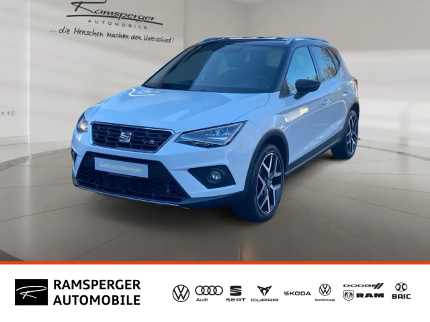 SEAT Arona FR 1.5 TSI LED/ACC/DAB/Kamera/uvm. Weiß - 1