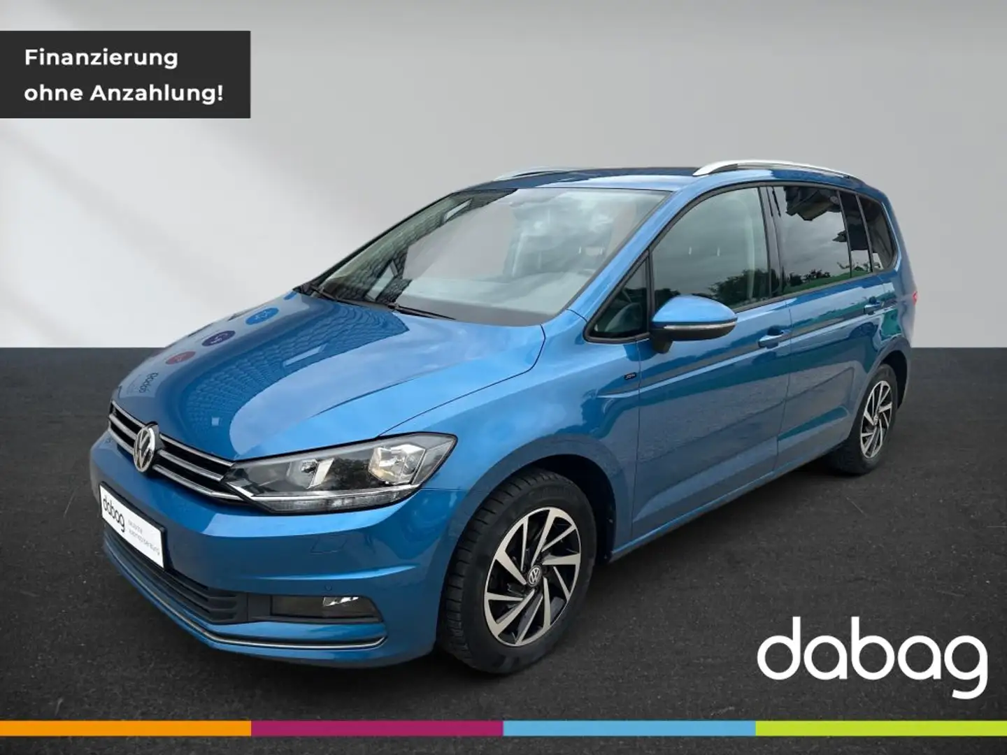 Volkswagen Touran 1.4 TSI DSG Join 7 Sitzer NAVI Klima Blu/Azzurro - 1