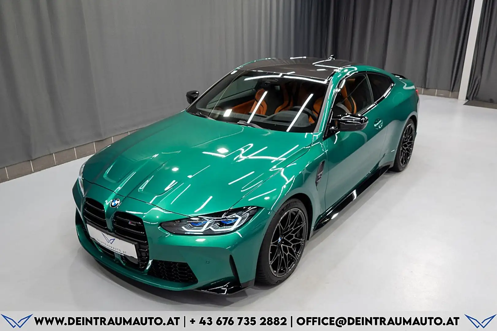 BMW M4 Competition Aut.*H&K*LASER*TOP* Grün - 2