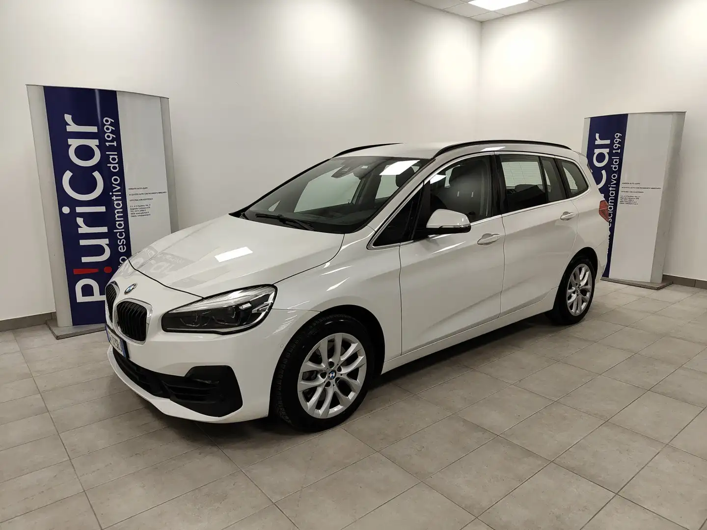 BMW 220 d 190 CV Gran Tourer auto Navi Cruise DAB 7 Posti Blanc - 1
