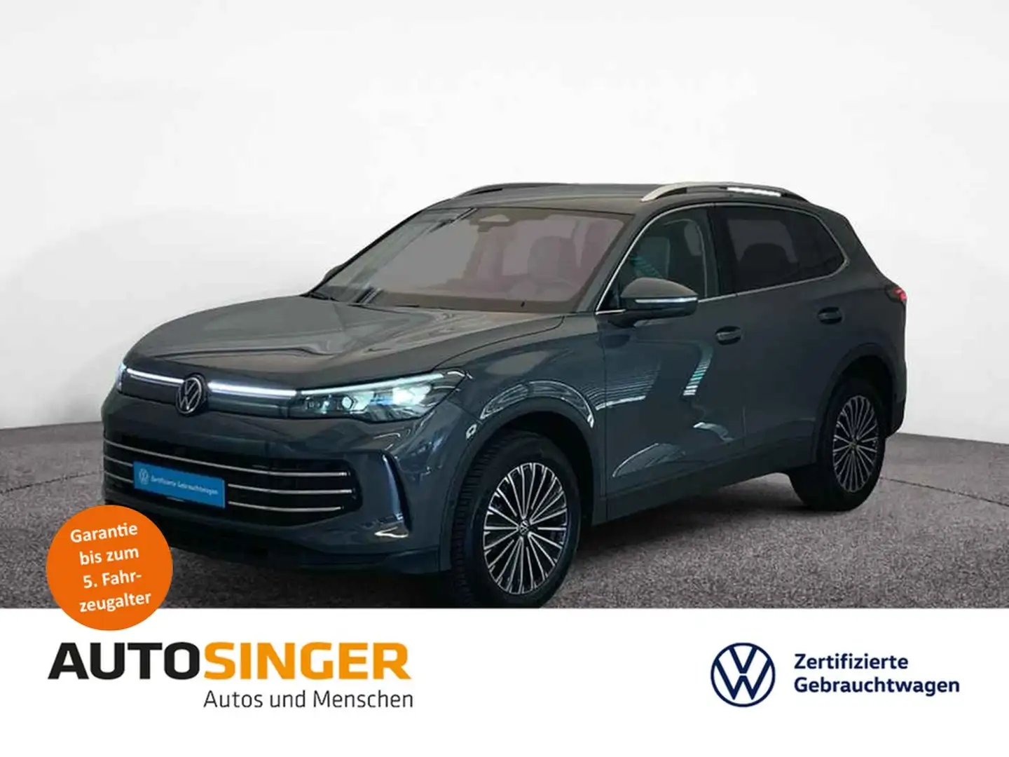 Volkswagen Tiguan Elegance 2.0 TDI DSG 4M *STDHZ*IQ-L*AHK* Grigio - 1
