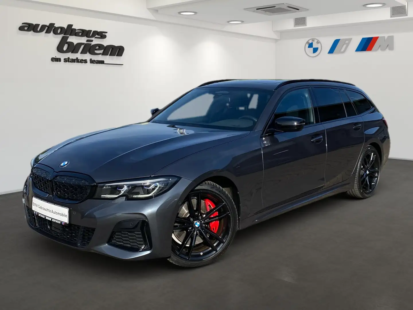 BMW 340 M340d xDrive Touring Head-Up HK HiFi DAB WLAN Grau - 1