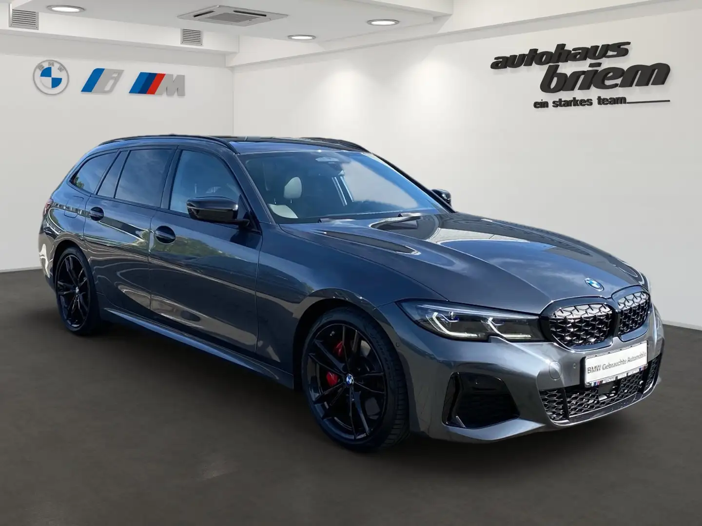 BMW 340 M340d xDrive Touring Head-Up HK HiFi DAB WLAN Grau - 2