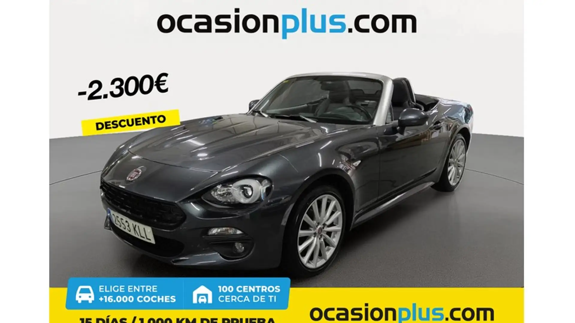Fiat 124 Spider 1.4 Multiair Lusso Gris - 1