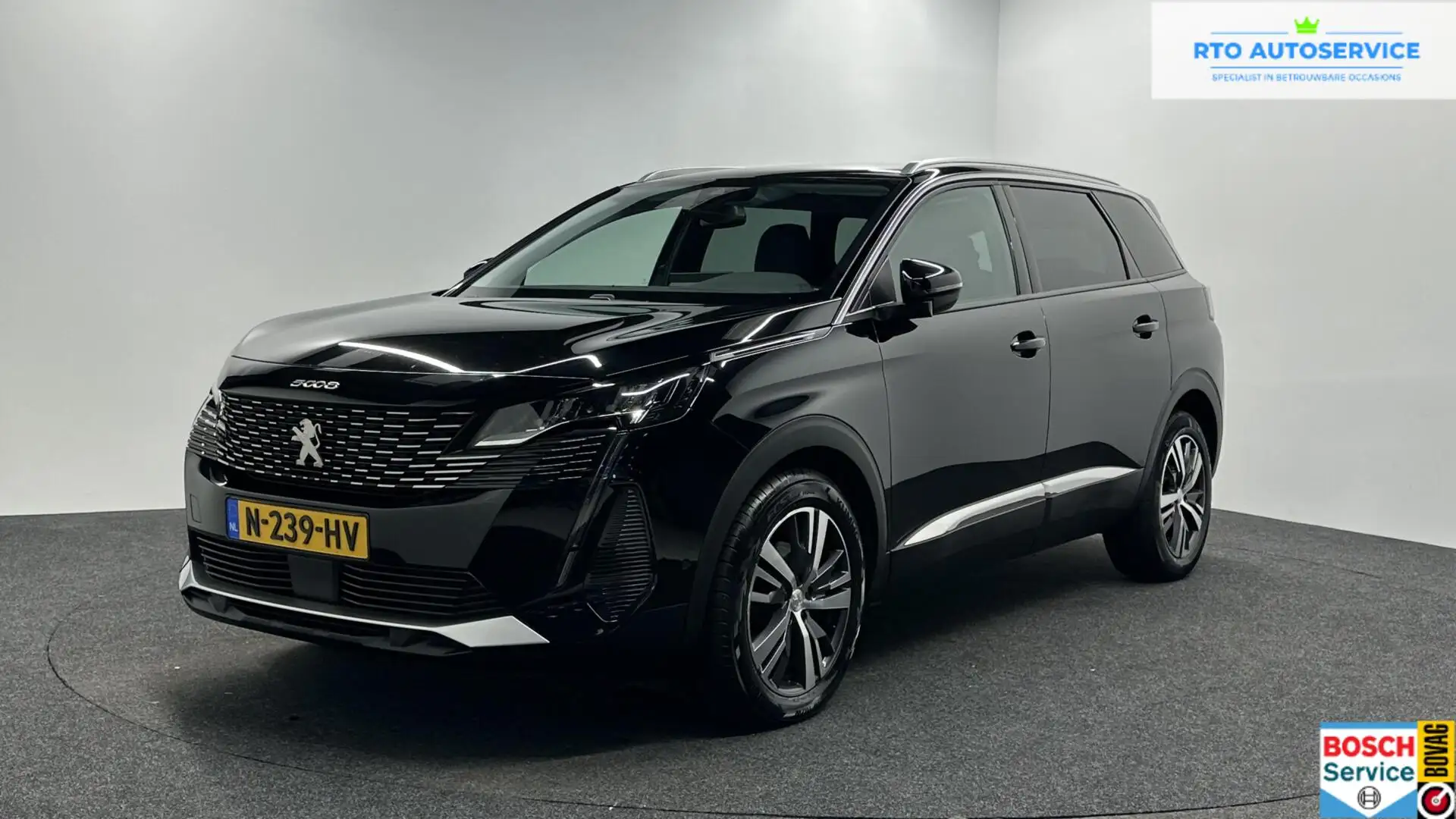 Peugeot 5008 1.2 PureTech Blue Lease Allure TREKHAAK CAMERA LM Nero - 1