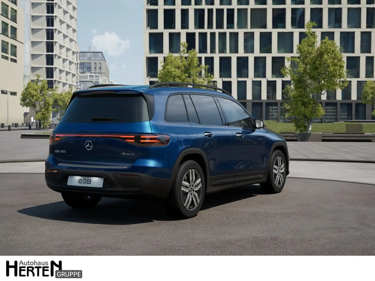 Mercedes-Benz EQB 300 4M+ELECTRIC ART+NIGHT+KEYLESS+AMBIENTE+ Schwarz - 2