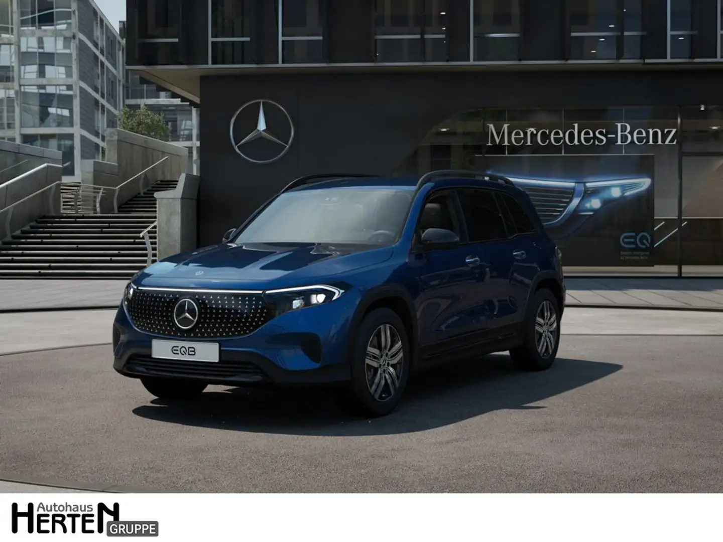 Mercedes-Benz EQB 300 4M+ELECTRIC ART+NIGHT+KEYLESS+AMBIENTE+ Schwarz - 1