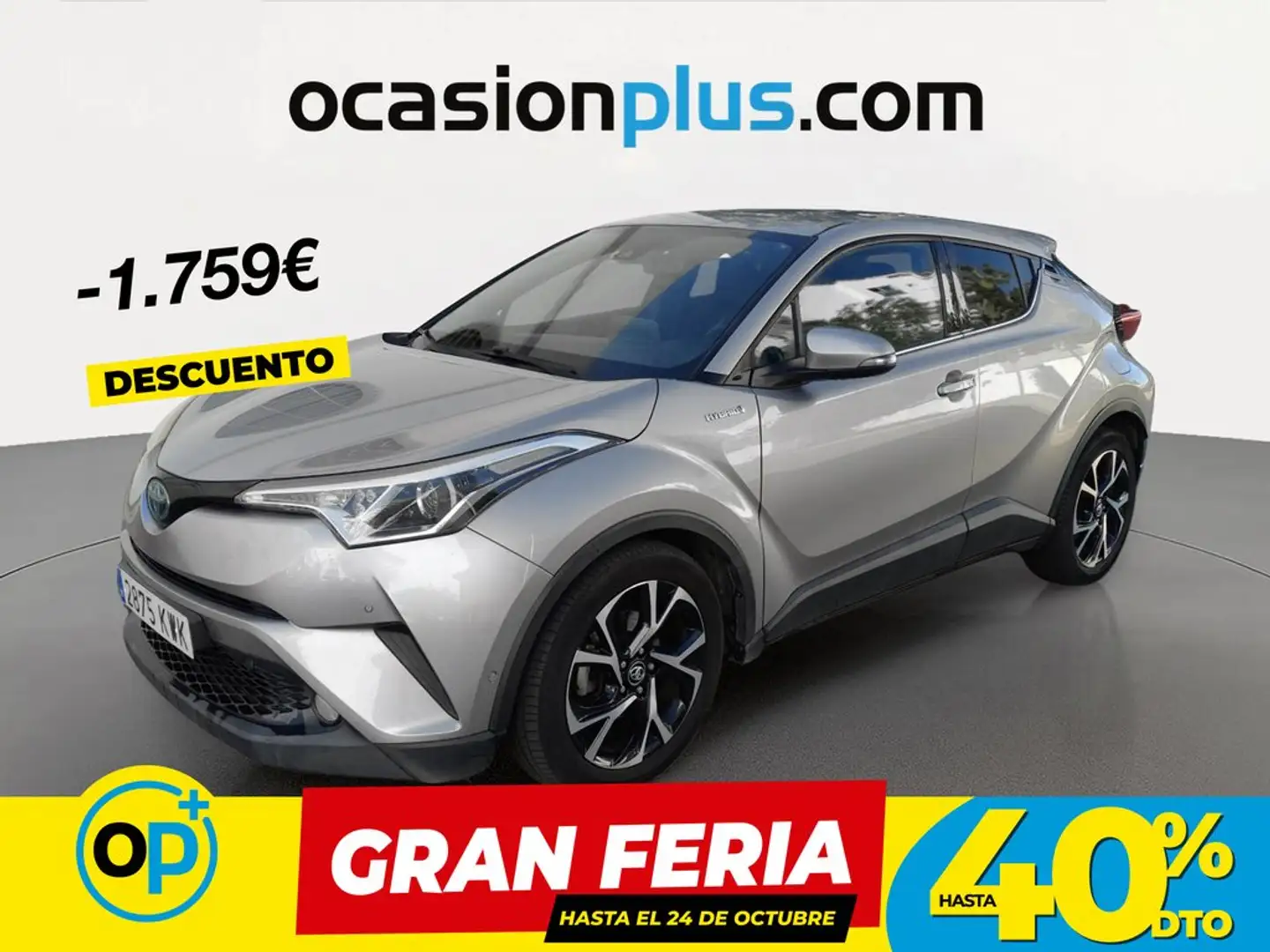 Toyota C-HR 125H Advance Gris - 1
