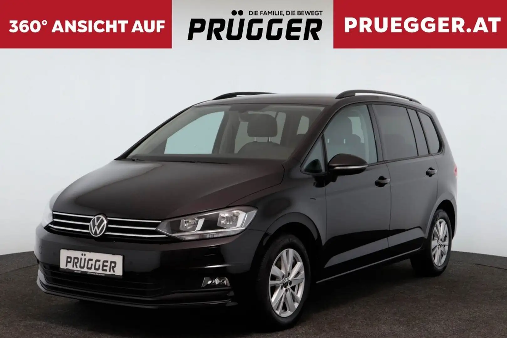 Volkswagen Touran 2.0 TDI SCR DSG COMFORTLINE 150PS NAVI Schwarz - 1