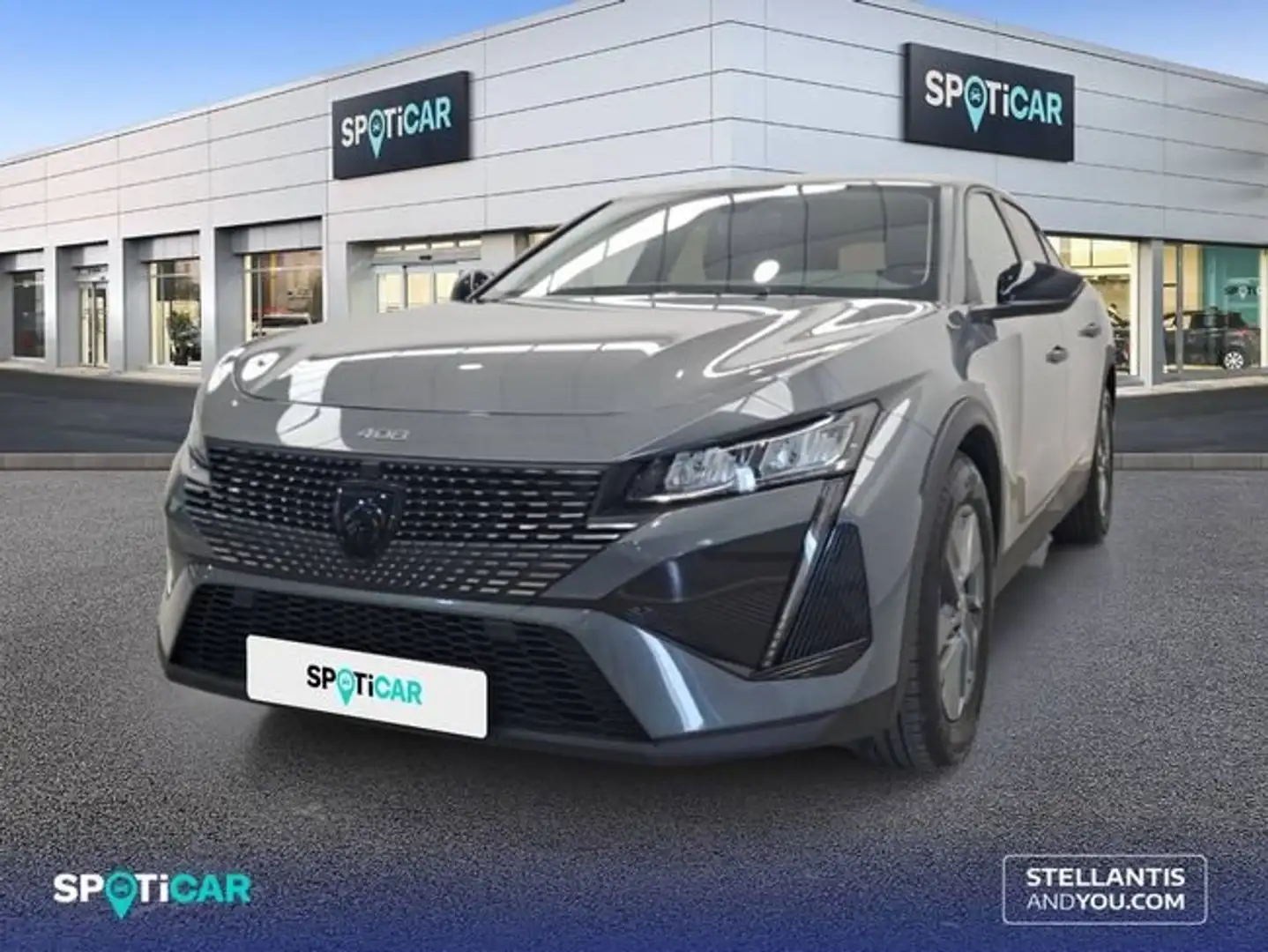 Peugeot 408 Hybrid Allure e-DCS6 145 Gris - 1