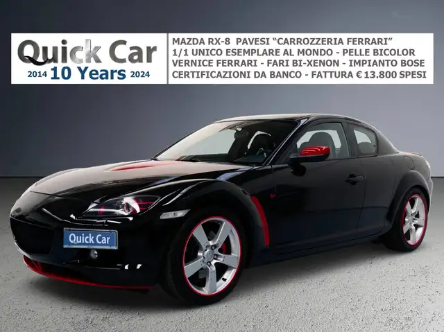 Mazda RX-8 1.3 PAVESI "CARROZZERIA FERRARI" 1/1 UNICO ESEMPLARE AL MONDO, OLTRE € 13.800 SPESI PER ELABORAZIONI ESTETICA/MOTORE !