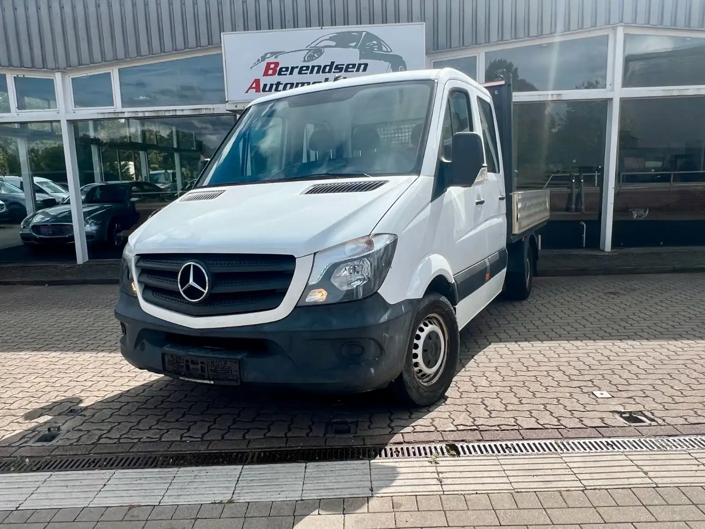 Mercedes-Benz Sprinter 314 II PRITSCHE/DOKA/KLIMA/TÜV+SERVICE Weiß - 1