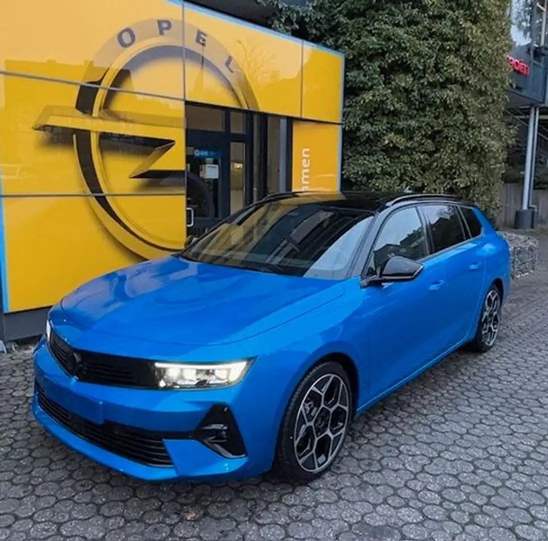 Opel Astra L Sports Tourer Ultimate Automatik Blauw - 1