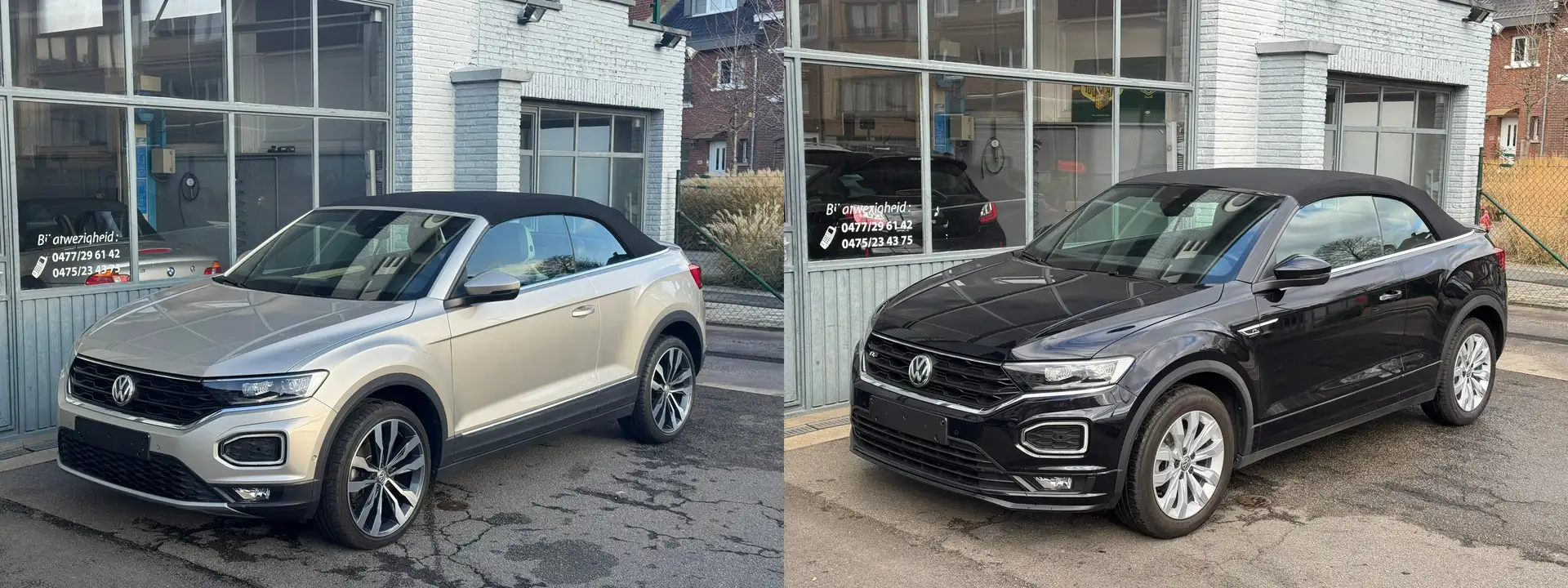 Volkswagen T-Roc 2x Cabriolet 1.5 TSI ✅ DSG  Carplay✅ Cuir✅ Grau - 2