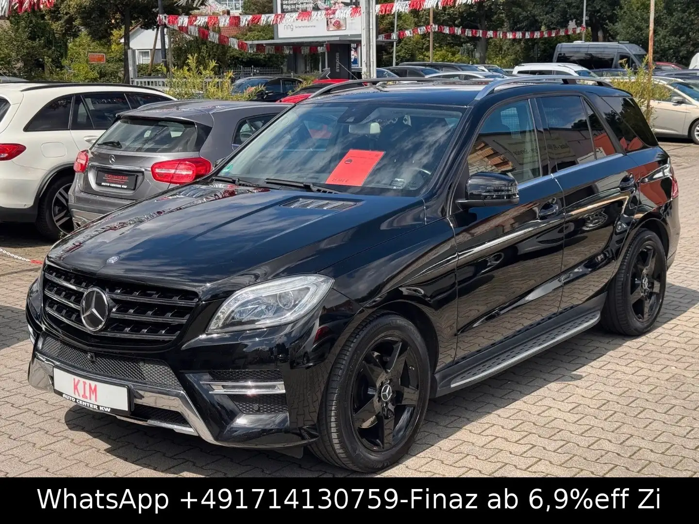 Mercedes-Benz ML 350 CDI BlueTec-AMG-360°KAM-AHK3,5T-XENON-TOP Negro - 1