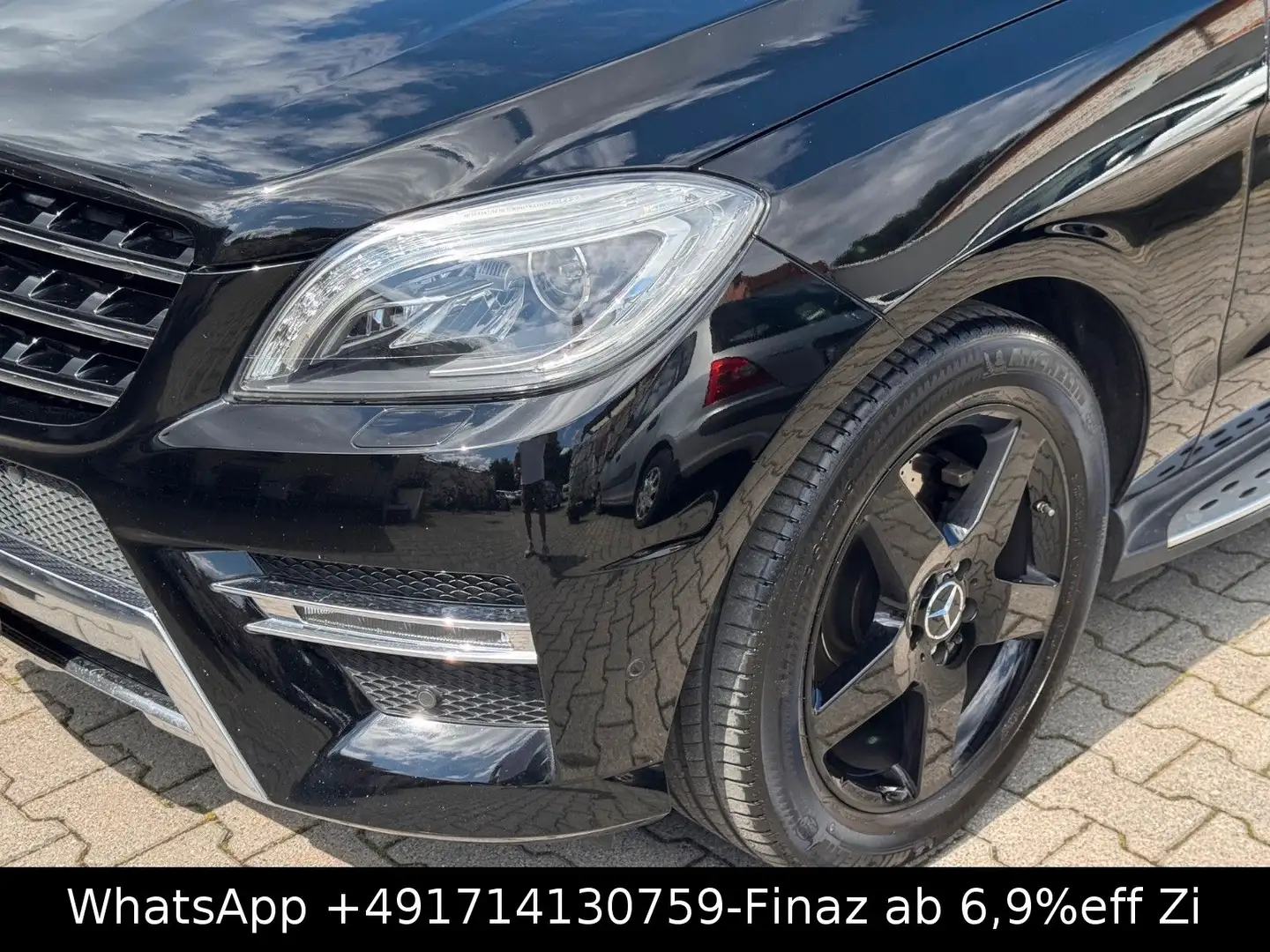Mercedes-Benz ML 350 CDI BlueTec-AMG-360°KAM-AHK3,5T-XENON-TOP Negro - 2