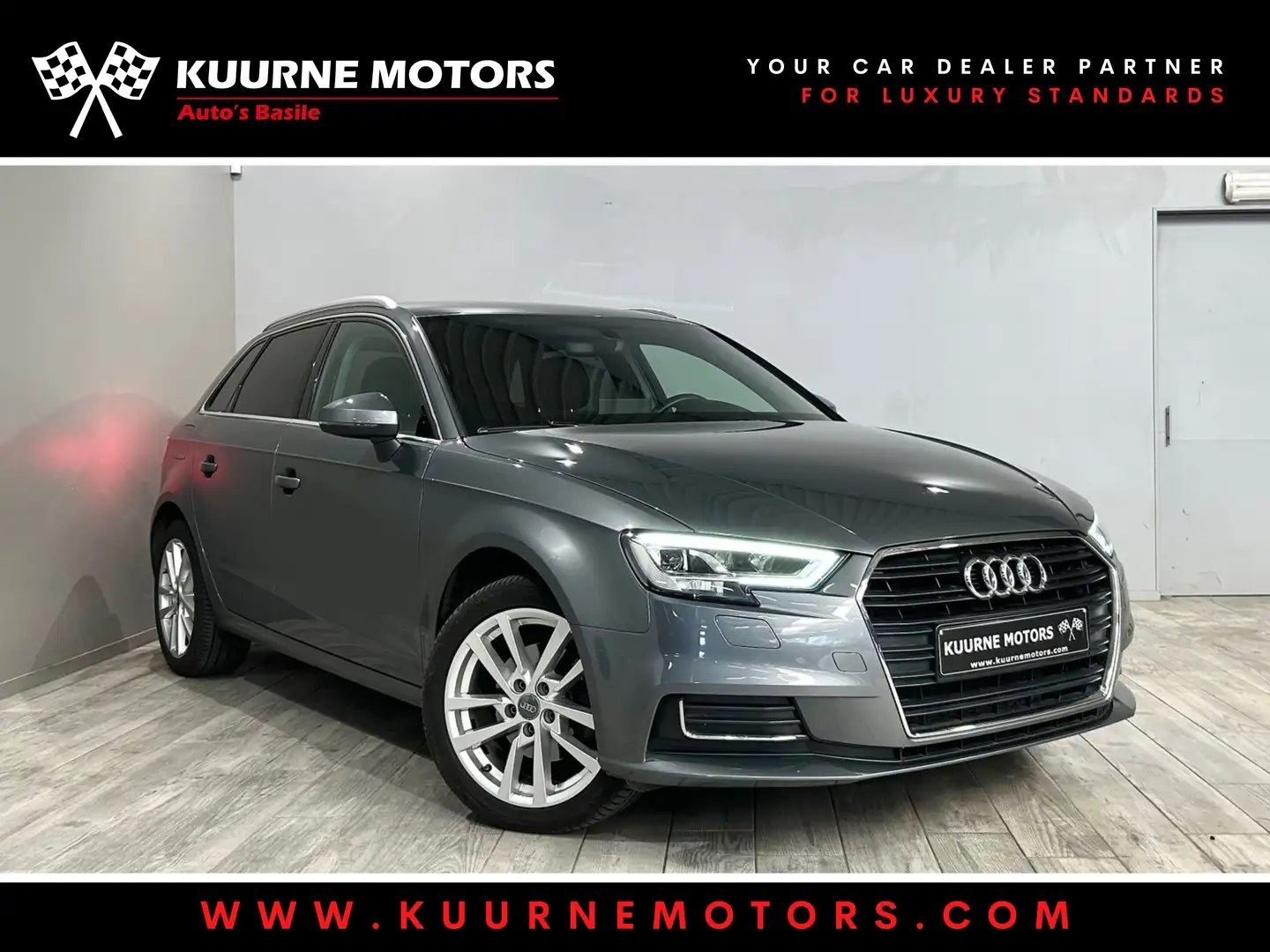 Audi A3 SportBack 30 TDI Alu17"/Led/Gps/Dab *1j garantie* Szürke - 1