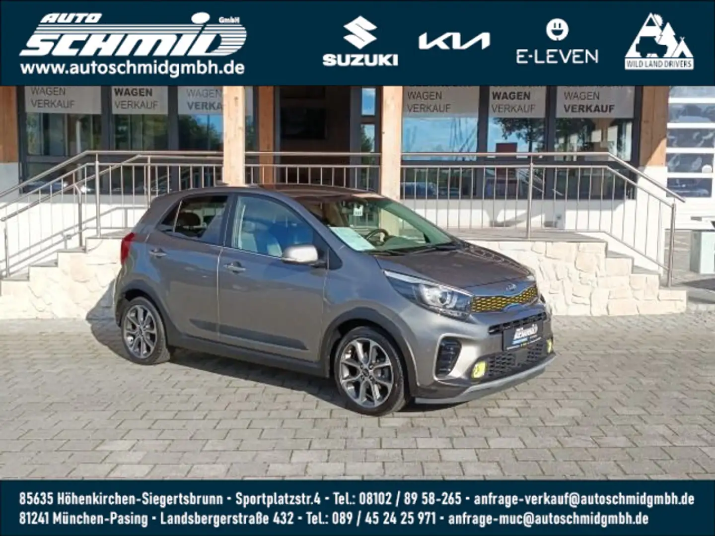 Kia Picanto PICANTO 1.2 AT X LINE NAVI ADA Argent - 1