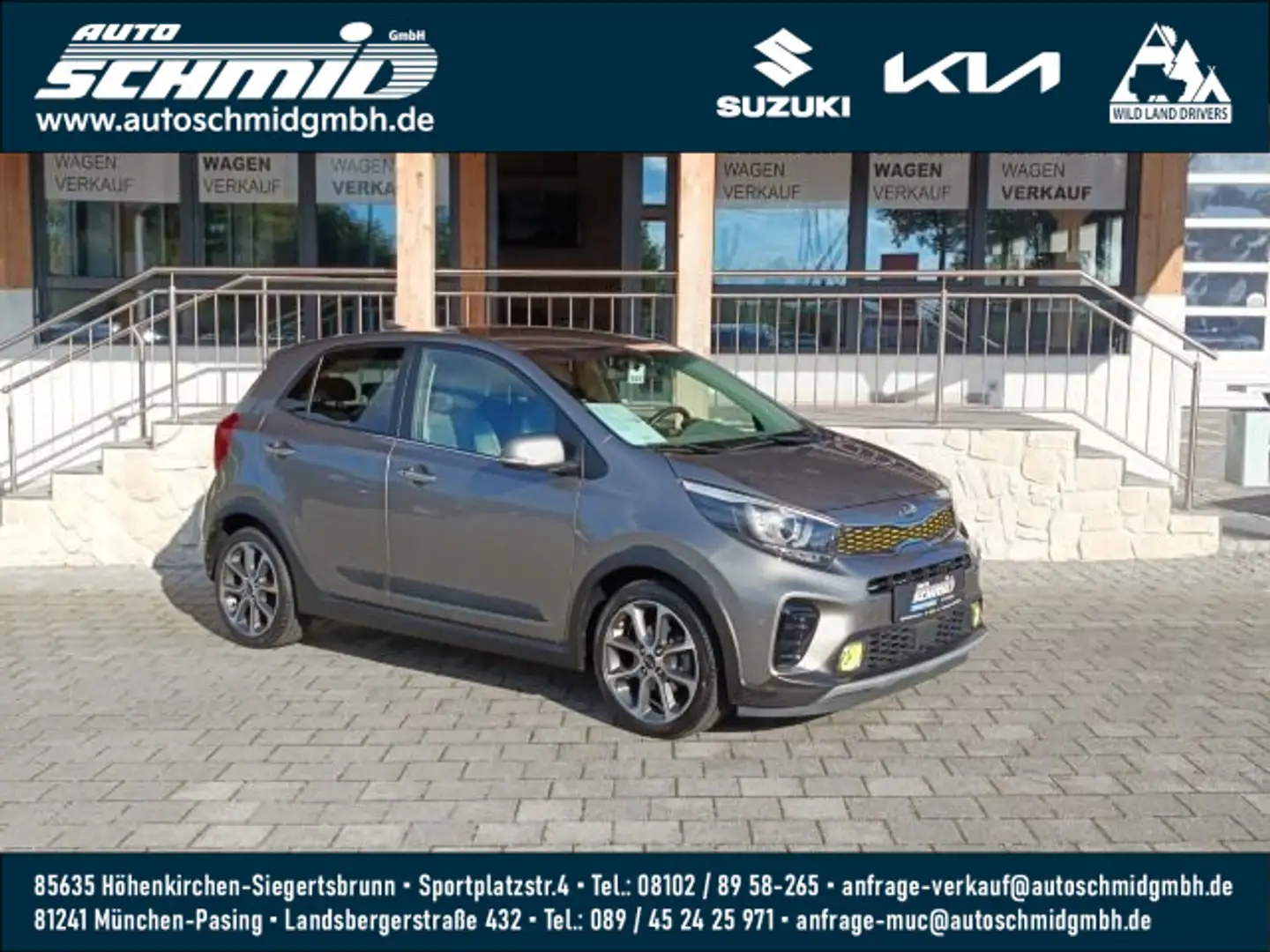 Kia Picanto PICANTO 1.2 AT X LINE NAVI ADA Zilver - 1
