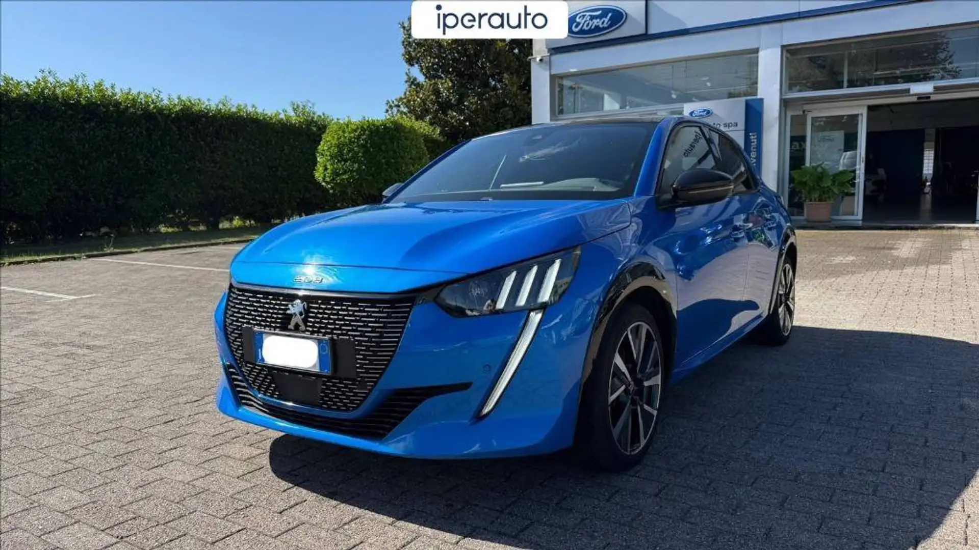 Peugeot 208 1.2 puretech gt line s&s 130cv eat8 Blu/Azzurro - 1
