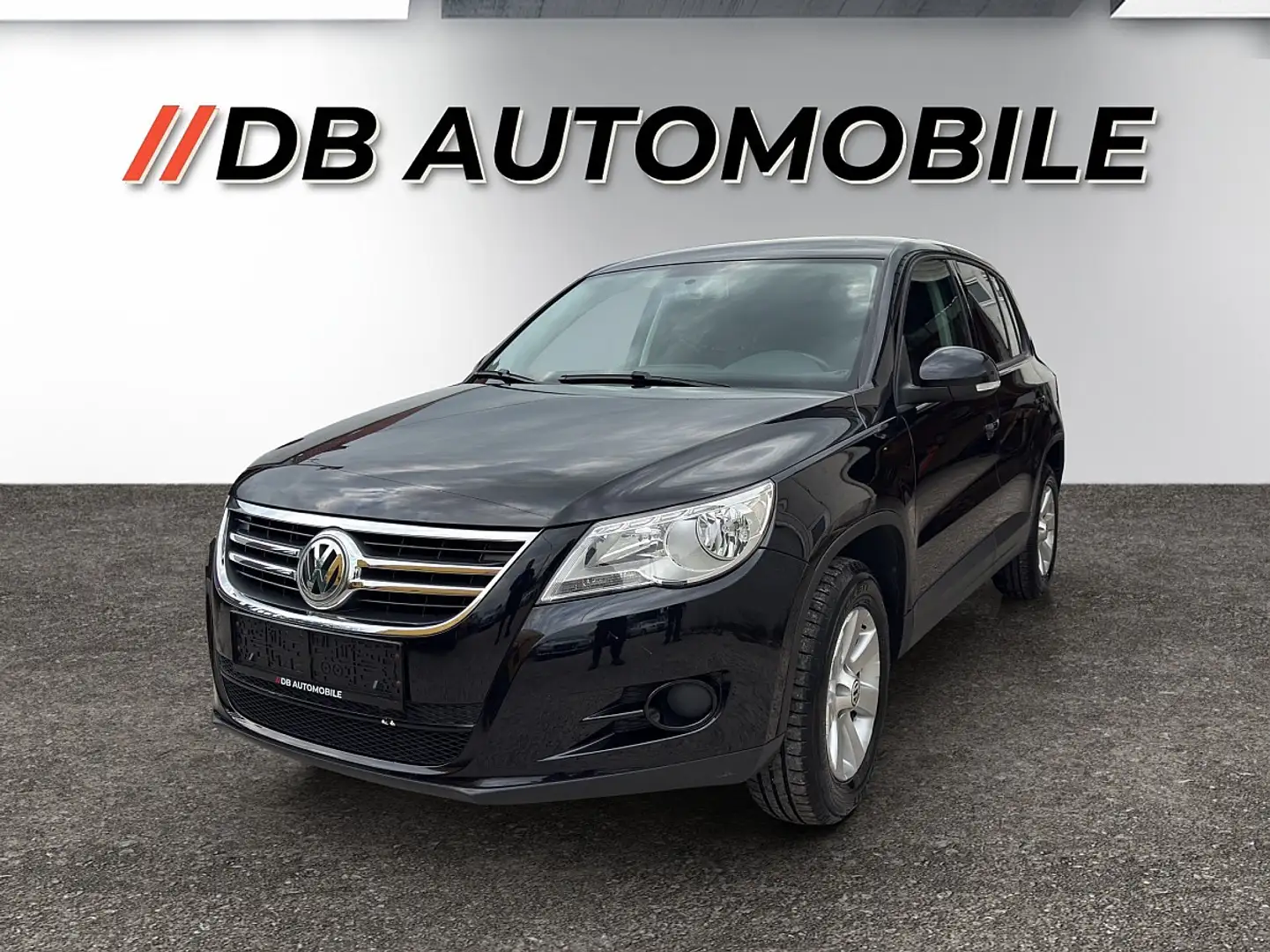 Volkswagen Tiguan 2,0 TDI CR 4Motion, Tempomat, Anhängerkupplung Schwarz - 1