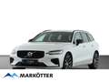 Volvo V60 Plus Dark Recharge Plug-In Hybrid AWD T6 Blanc - thumbnail 1