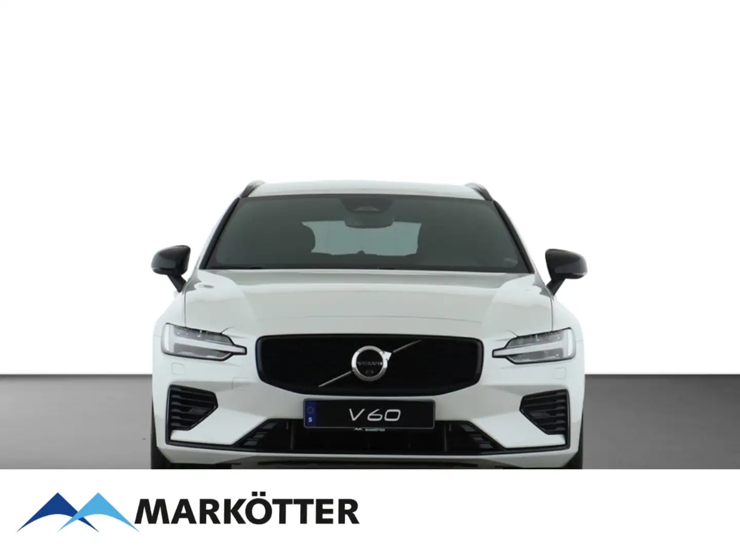 Volvo V60 Plus Dark Recharge Plug-In Hybrid AWD T6 Blanc - 2