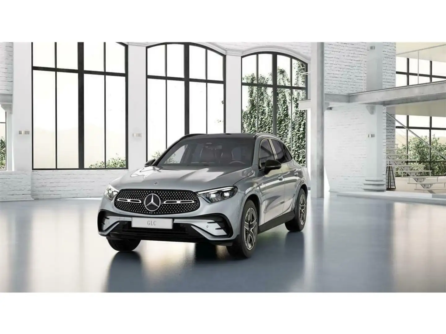 Mercedes-Benz GLC 300 e 4MATIC Plateado - 1