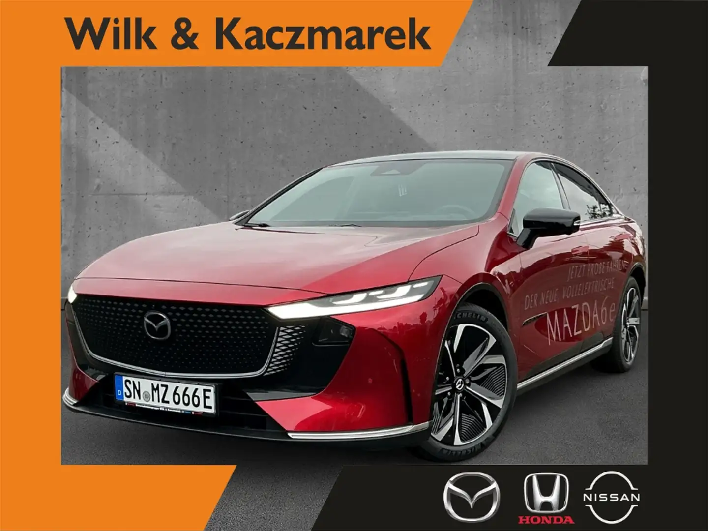 Mazda 6 EV 258 Takumi Plus Nappa Sony Glasdach 360 HUD Rouge - 1