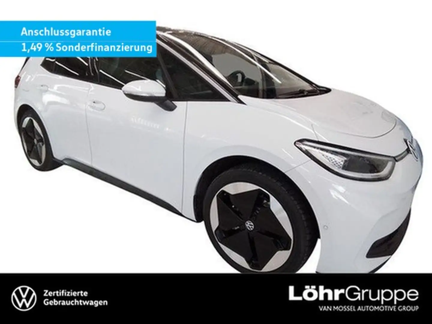 Volkswagen ID.3 Pro S 170 kW (5-Sitzer) Weiß - 1