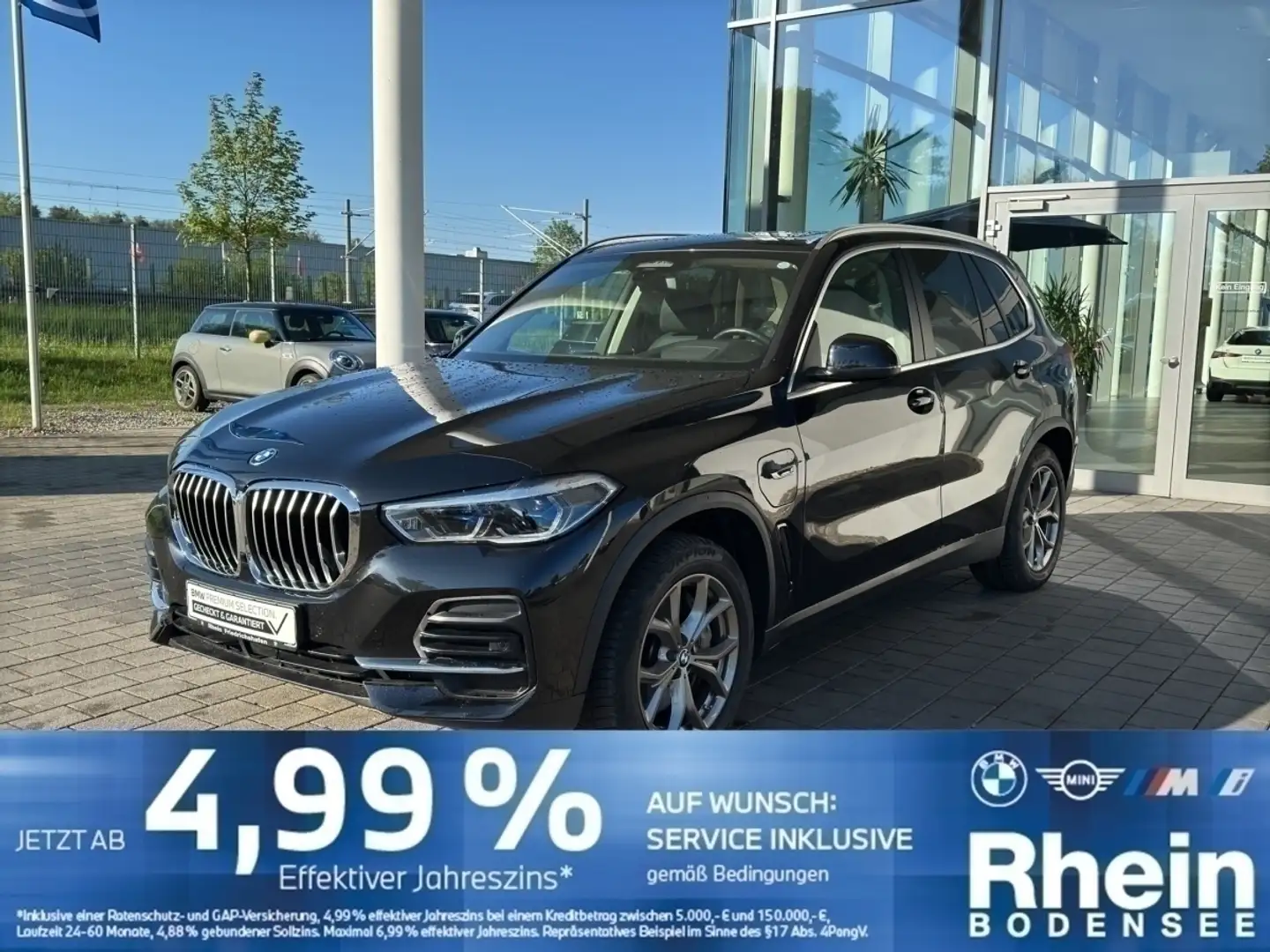 BMW X5 xDrive45e Sitzbelüftung Massagesitz AHK Laser Schwarz - 1