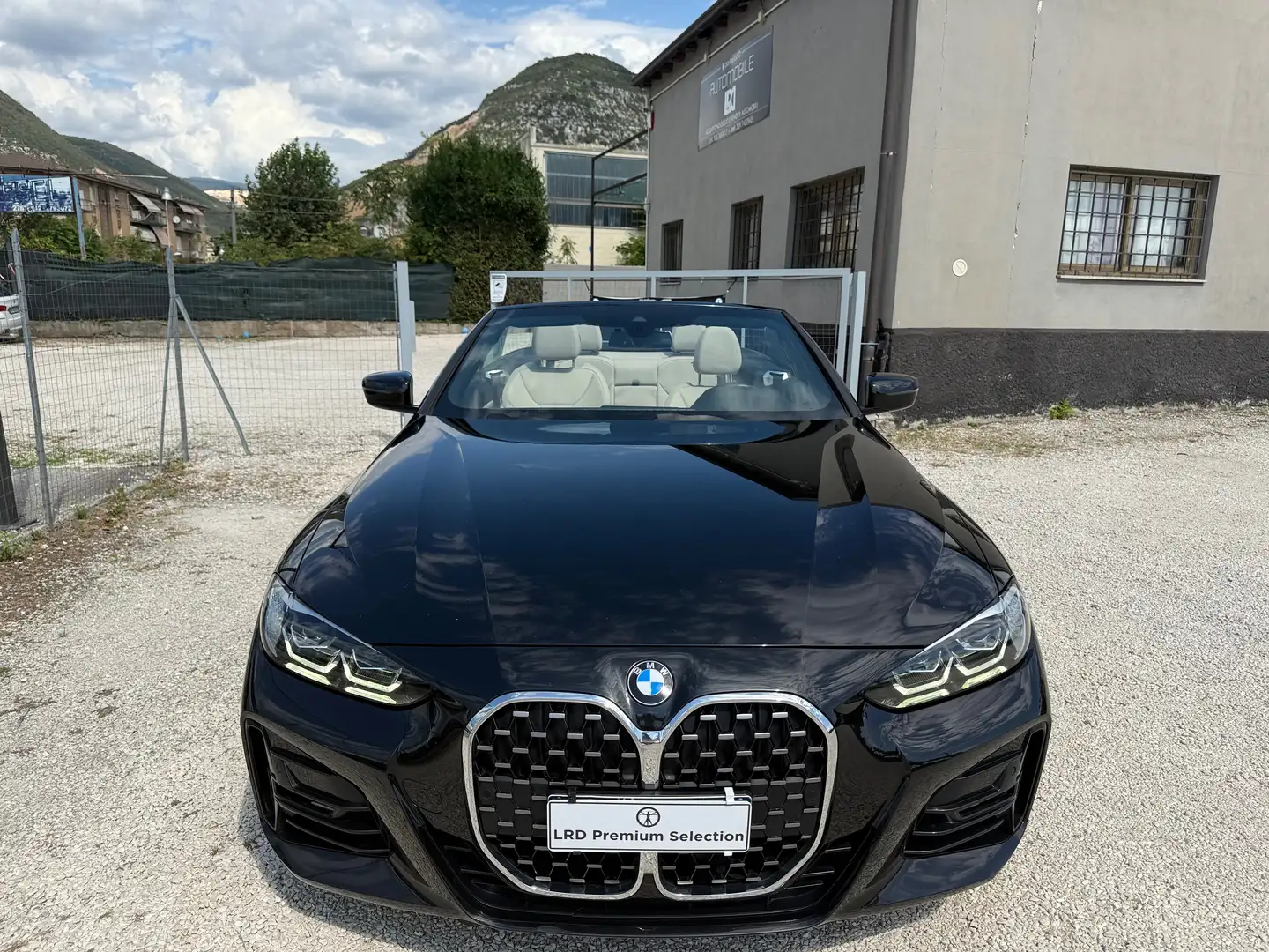 BMW 430 d Cabrio 430d mhev 48V Msport Extra Full Top gamma Nero - 2