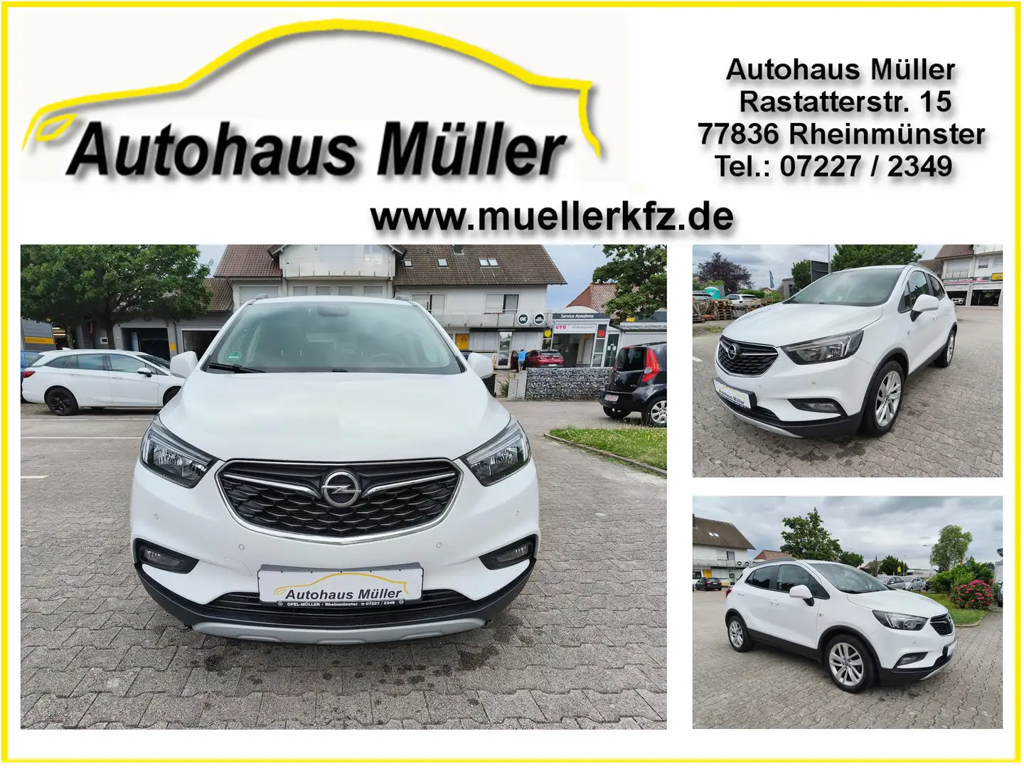 Opel Mokka X ON Weiß - 1