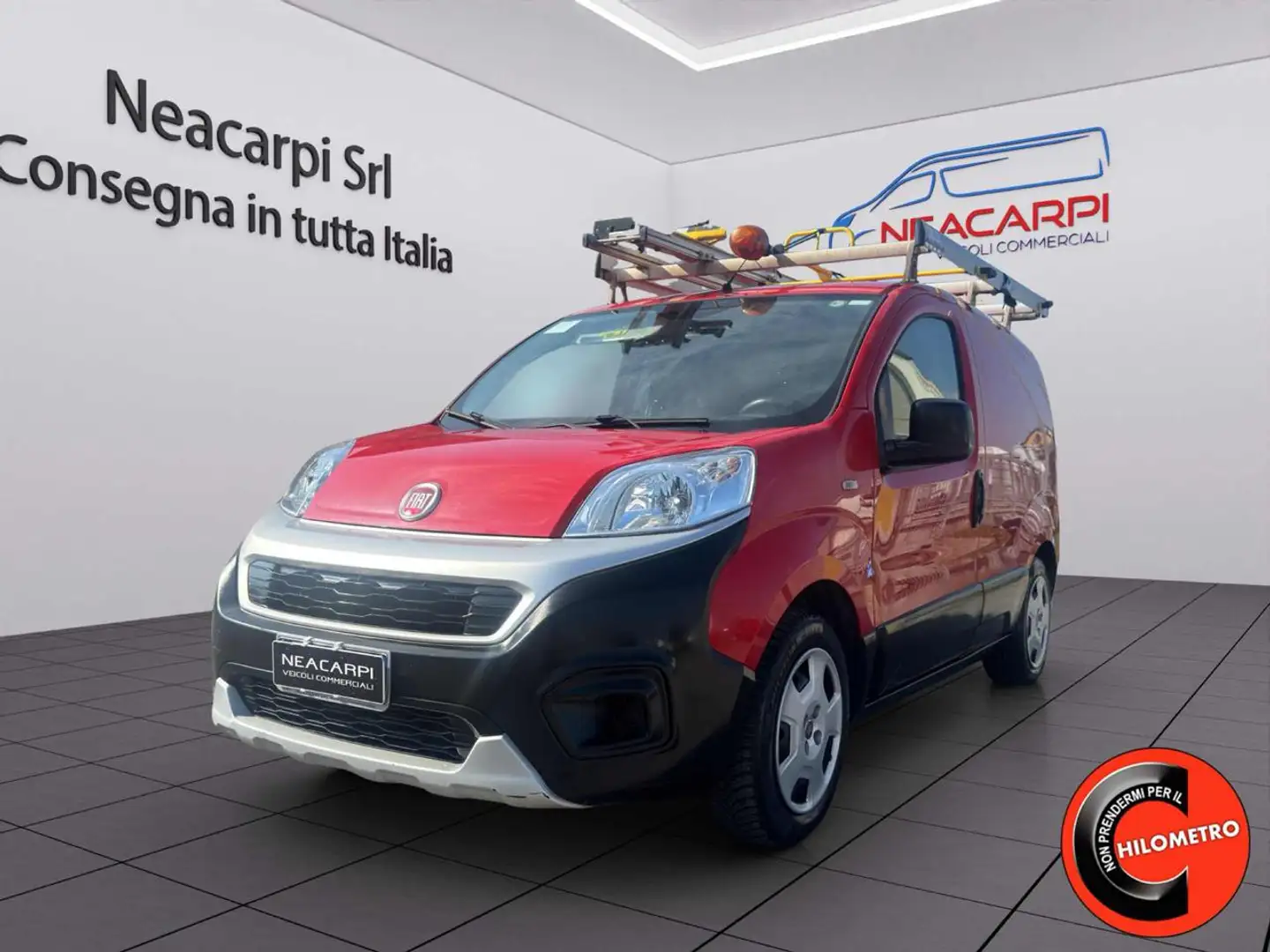 Fiat Fiorino 1.3 MJT 95CV-OFFICINA MOBILE EX TELECOM-E6B- Червоний - 1
