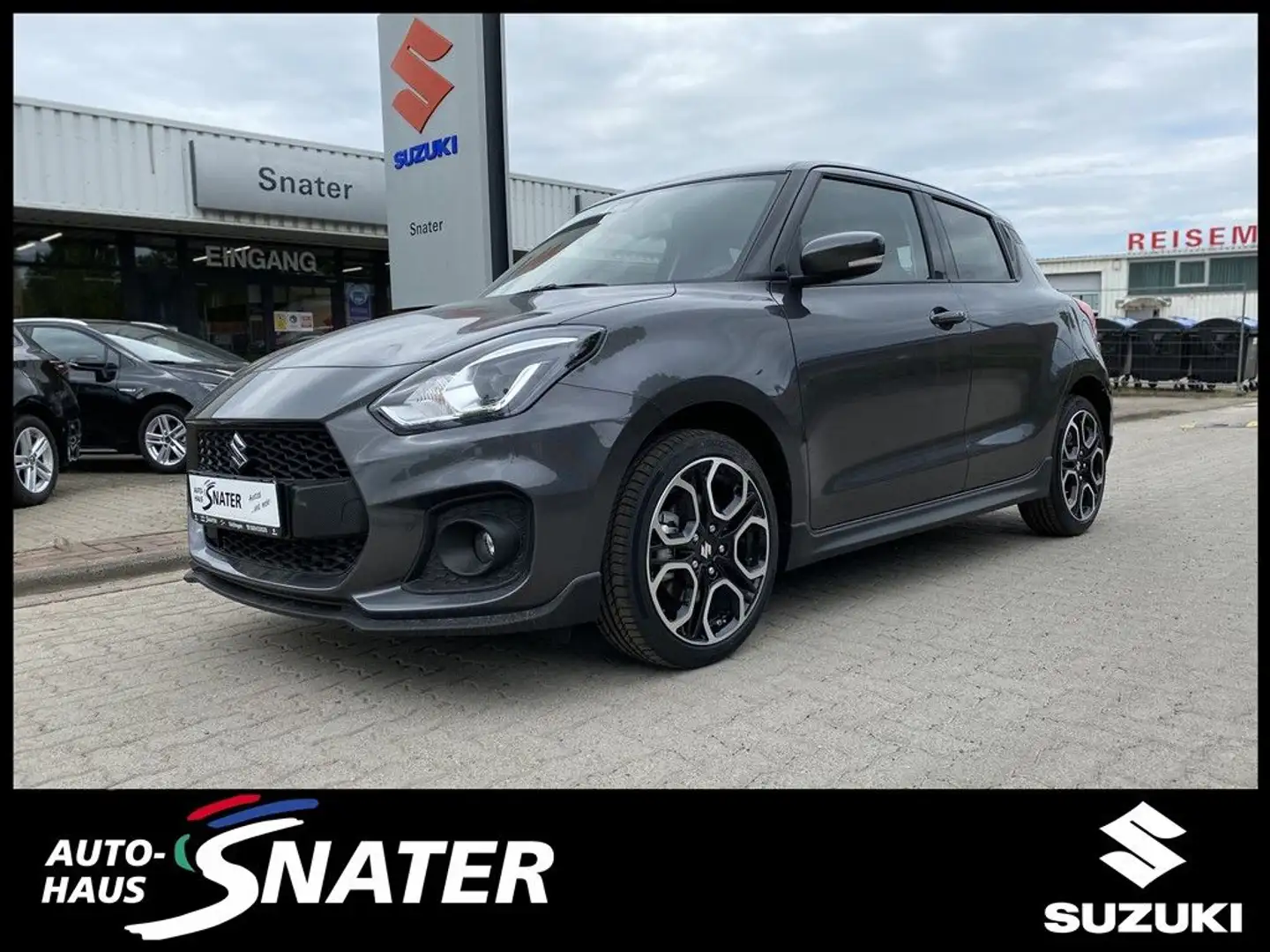 Suzuki Swift SWIFT 1.4 BOOSTERJET HYBRID SPORT | NAVI | PDC Szary - 1