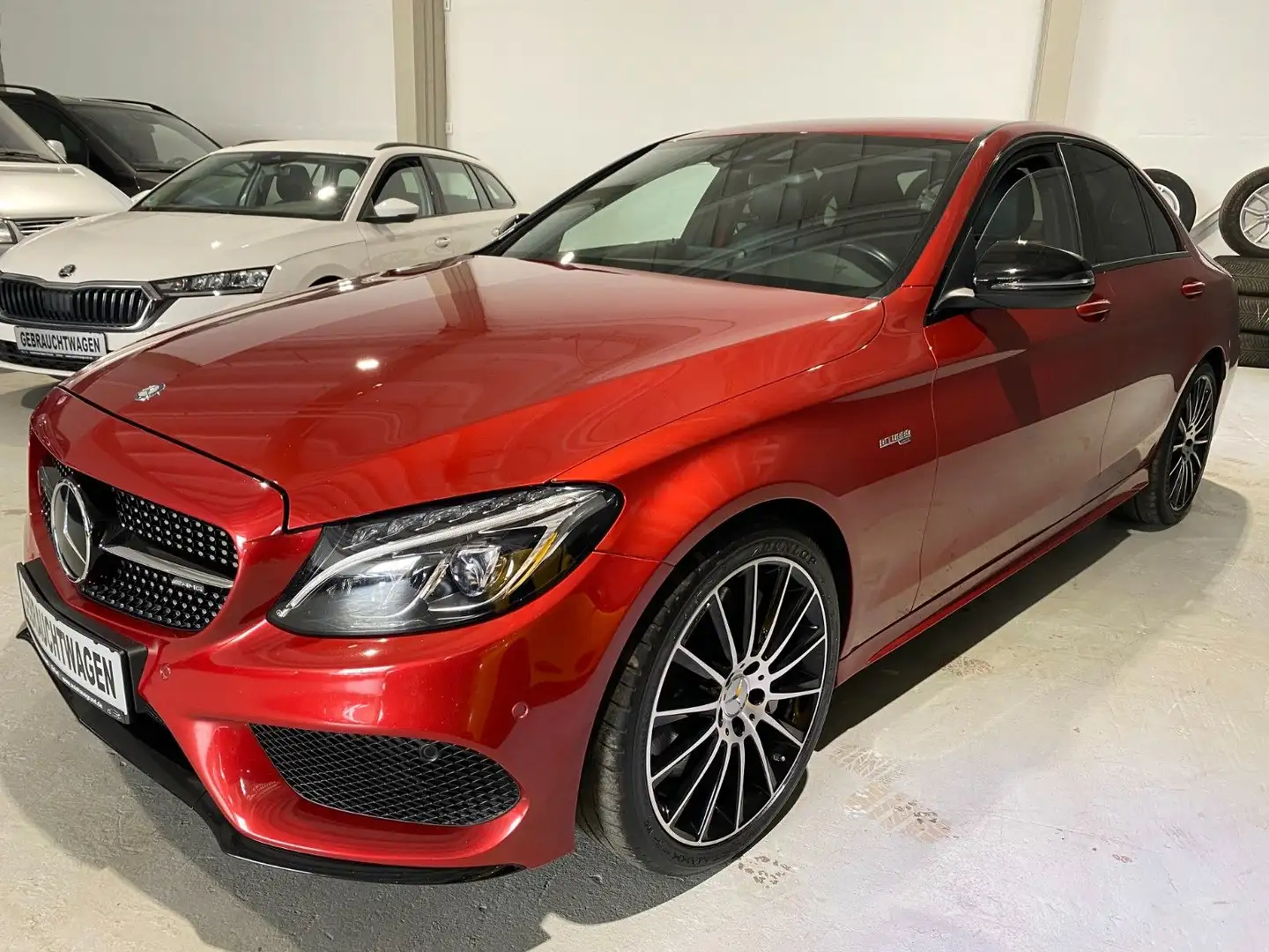Mercedes-Benz C 43 AMG *LED*Navi*Leder* Červená - 1
