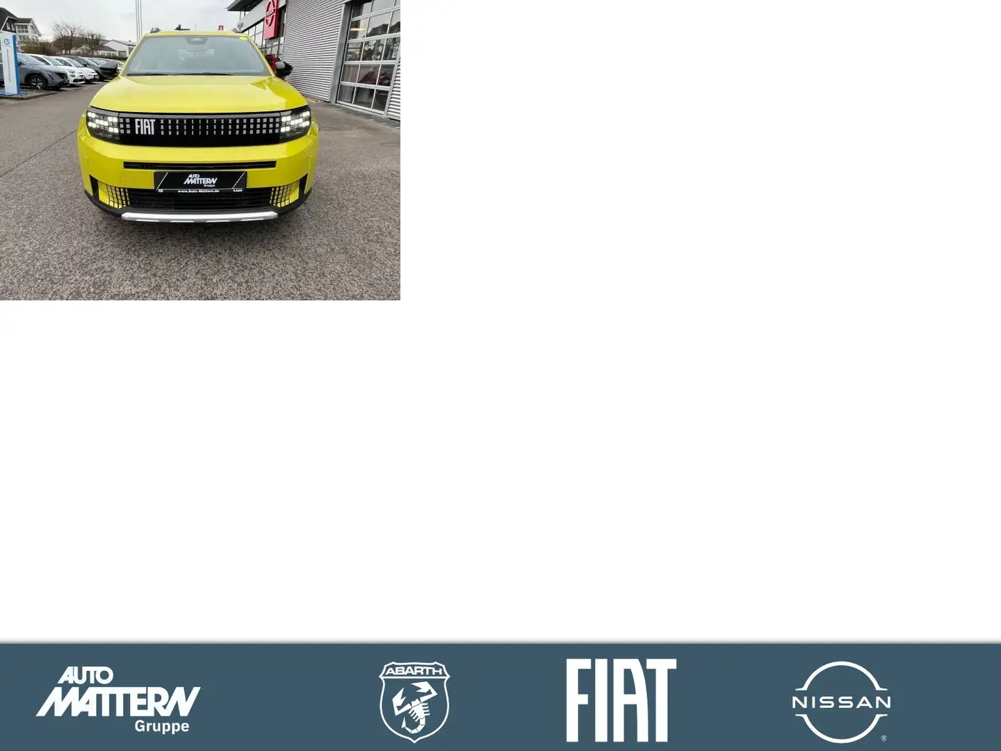 Fiat Grande Panda La Prima,schon ab 166€ im Leasing* Gelb - 2