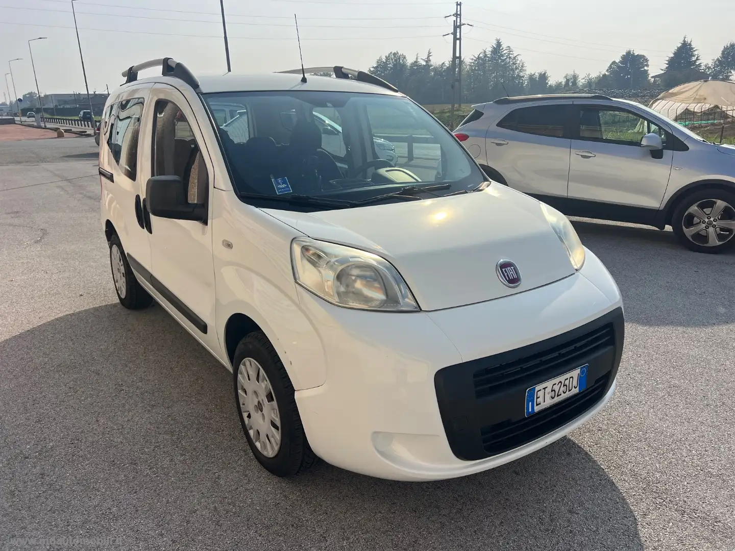 Fiat Qubo 1.4 8V 77 CV Dynamic Natural Power SOLO KM.121000 Blanc - 2
