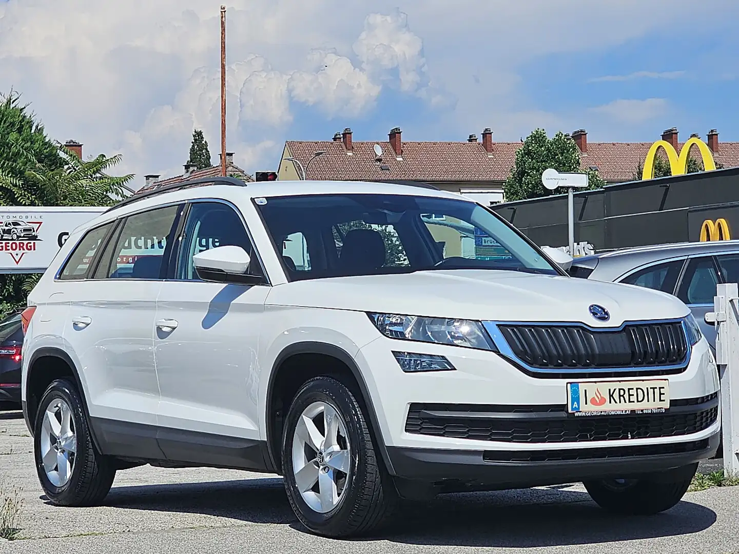 Skoda Kodiaq 1,4 TSI Ambition Nur 69300 KM! Pickerl+Service-... Weiß - 1