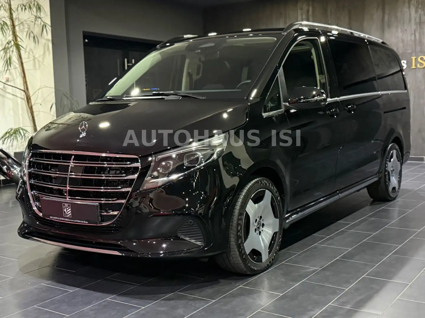 Mercedes-Benz V 300 d EXCLUSIVE 4M LANG,LUXUS-SITZE,PANO,VIP Nero - 1