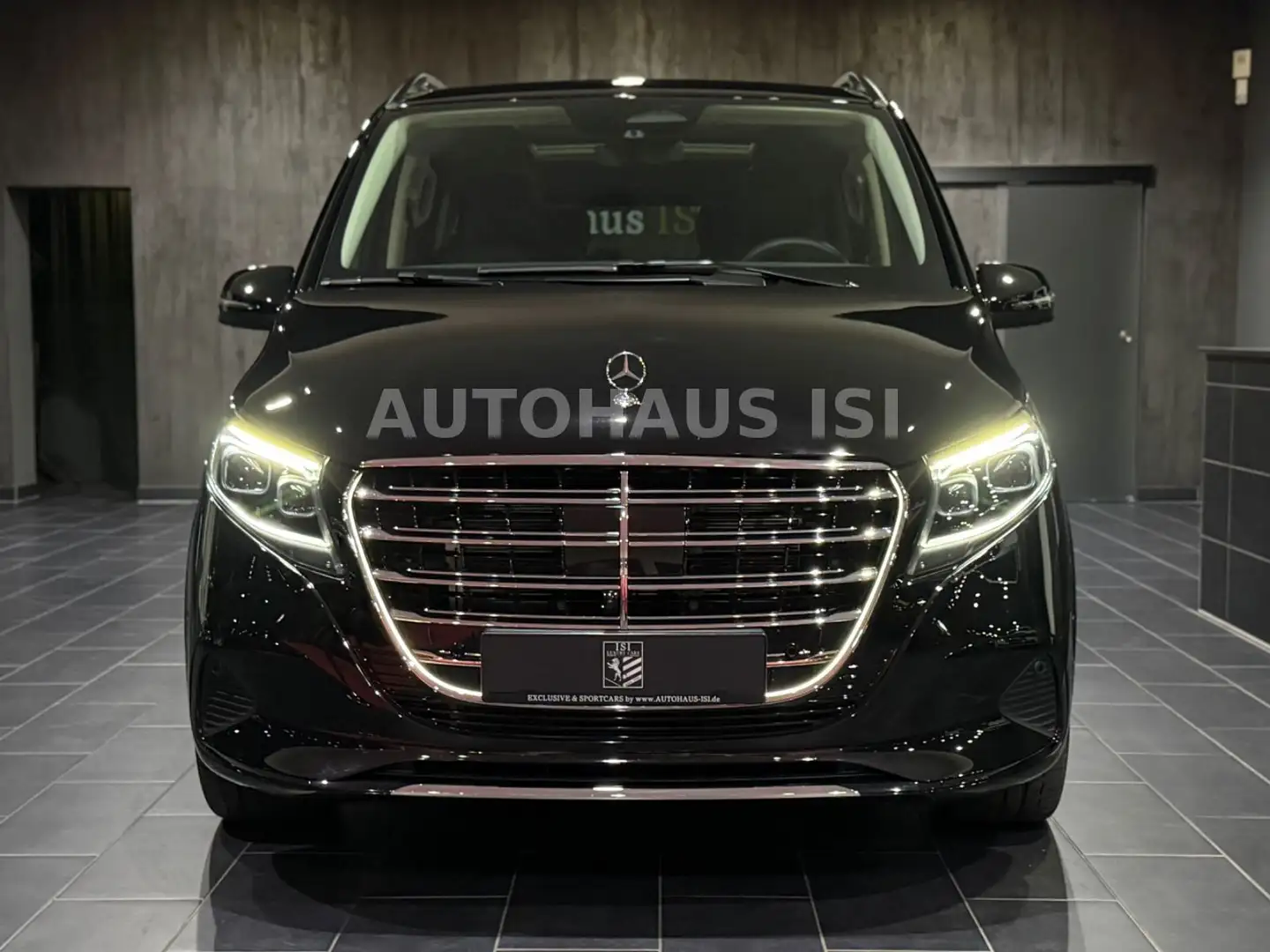 Mercedes-Benz V 300 d EXCLUSIVE 4M LANG,LUXUS-SITZE,PANO,VIP Nero - 2