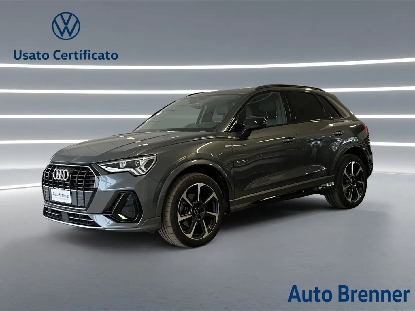 Audi Q3 sportback 35 2.0 tdi s line edition s-tronic Gris - 1